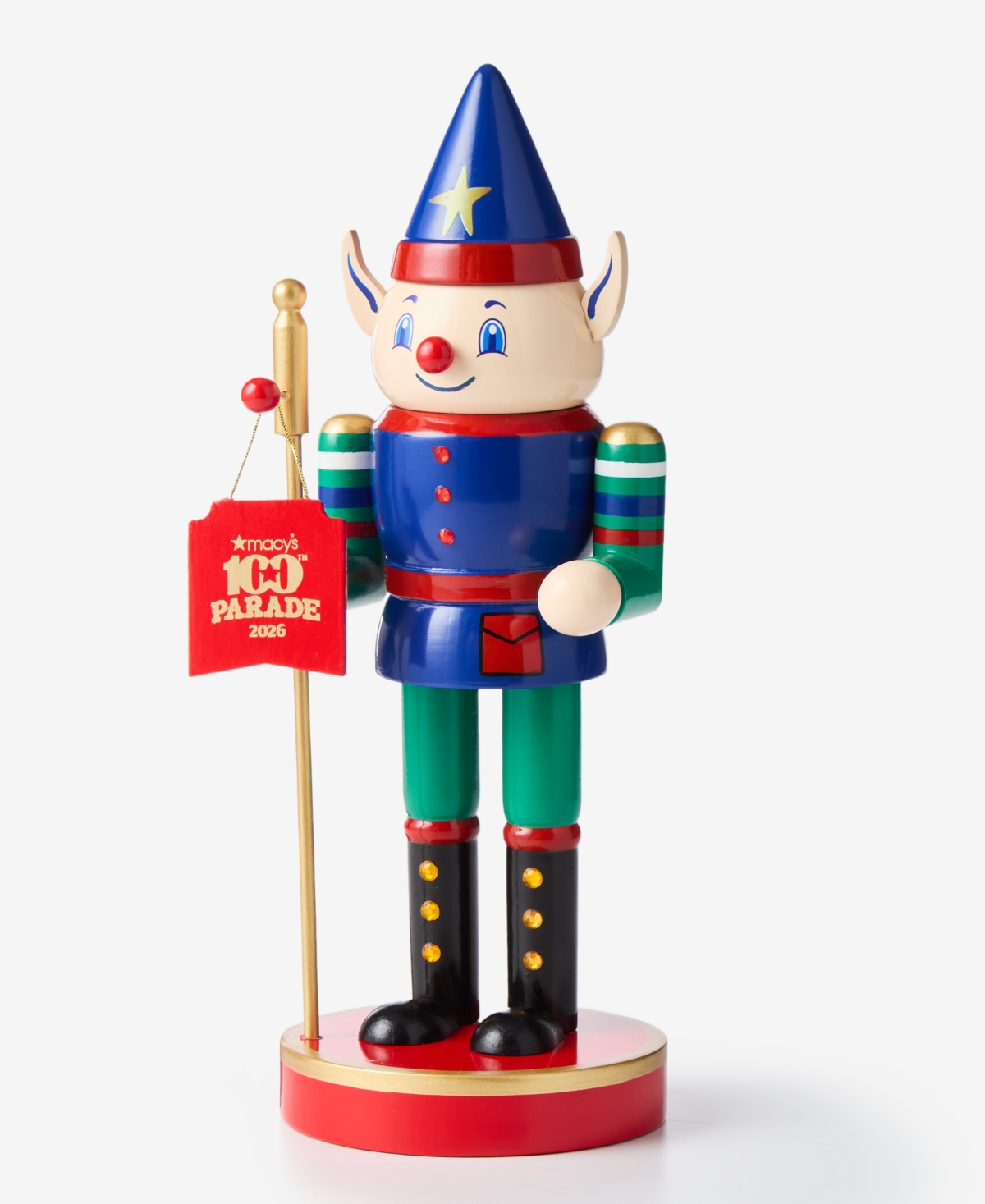 Macy's 100th Thanksgiving Day Parade Elf Nutcracker, Macy's Exclusive