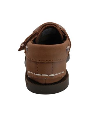 Toddler Authentic Original Boat Shoes with Hook and Loop Closure