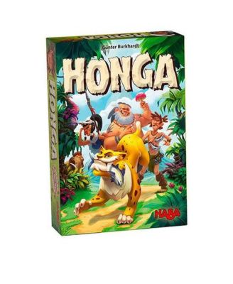 Honga - Board Games for Kids 8-12, Exciting Strategy and Resource Management Family Games