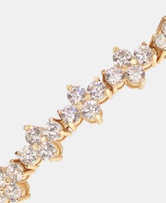 Givenchy Cubic Zirconia Tennis Flex Bracelet - Macy's