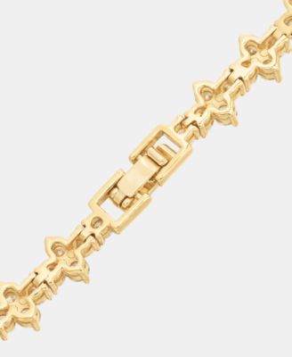 Givenchy Cubic Zirconia Tennis Flex Bracelet - Macy's