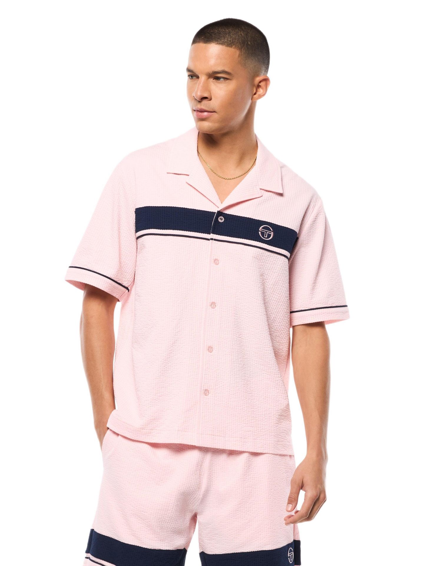 Мужская рубашка Sergio Tacchini Annata Cabana, цвет: Barely There — фото 1