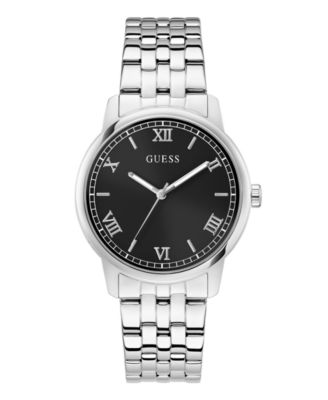Men's Silver-Tone Analog Watch, 40mm