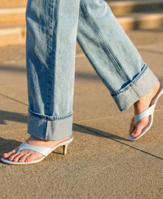 Women's Ammer Thong Kitten Heel Dress Sandals