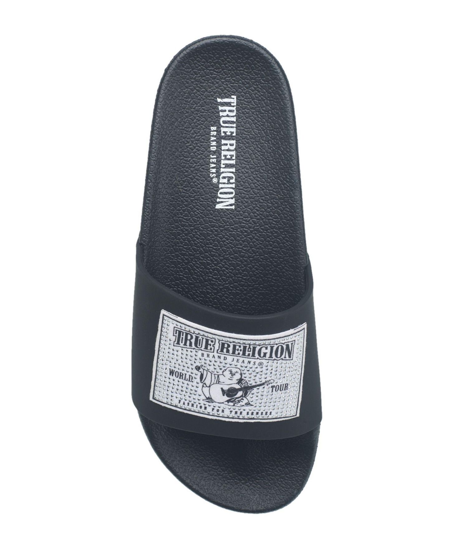 Женские сандалии True Religion Kendra Pool Slide, цвет: Чёрный — фото 5