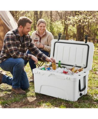 45 Quart Portable Hard Cooler with Long Lasting Insulation