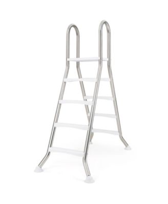 75.6" A-Frame Above Ground Pool Ladder for Pools up to 55