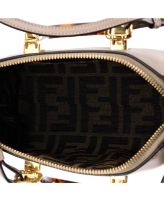 Mini Logo By The Way Top Handle Bag Embossed Leather