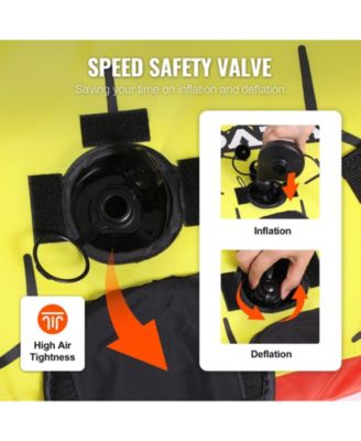 Inch Round Rider Towable Boat Tube with Nylon Cover