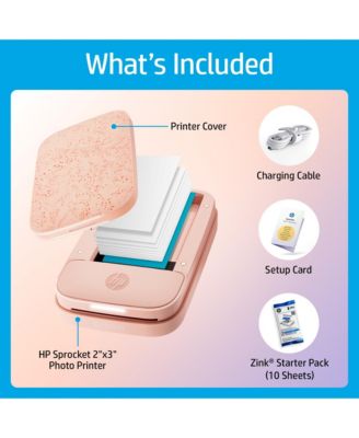 Sprocket 2x3" Zink Zero Ink Portable Instant Photo Printer