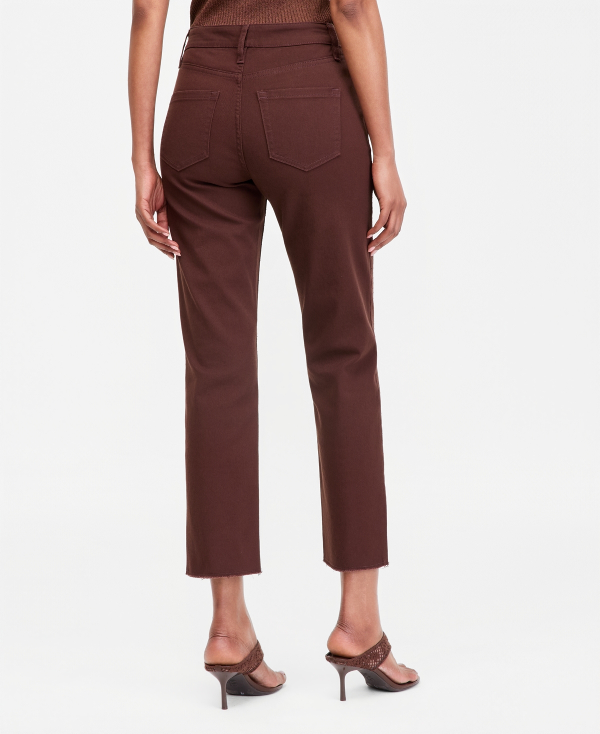 I.n.c. International Concepts Women's Crystal Embellished Straight Ankle Jeans, Macy's Exclusive