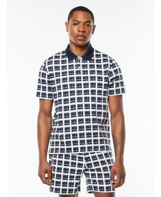 Men's Damarindo Check Polo Shirts