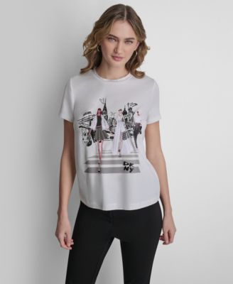 Women's Short-Sleeve Graphic T-Shirt