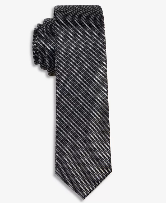 Men's Thorton Stripe Skinny Tie - thumbnail 7