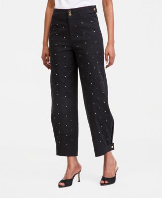 Women's Studded Tapered Pants