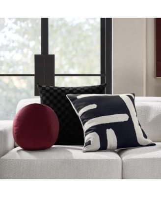 Veda Velvet Ball Pillow 12" - Burgundy