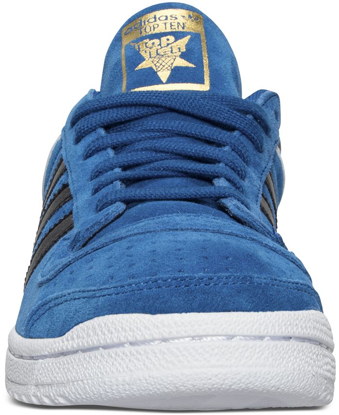 adidas Men's Top Ten Lo Suede Casual Sneakers from Finish Line Macy's