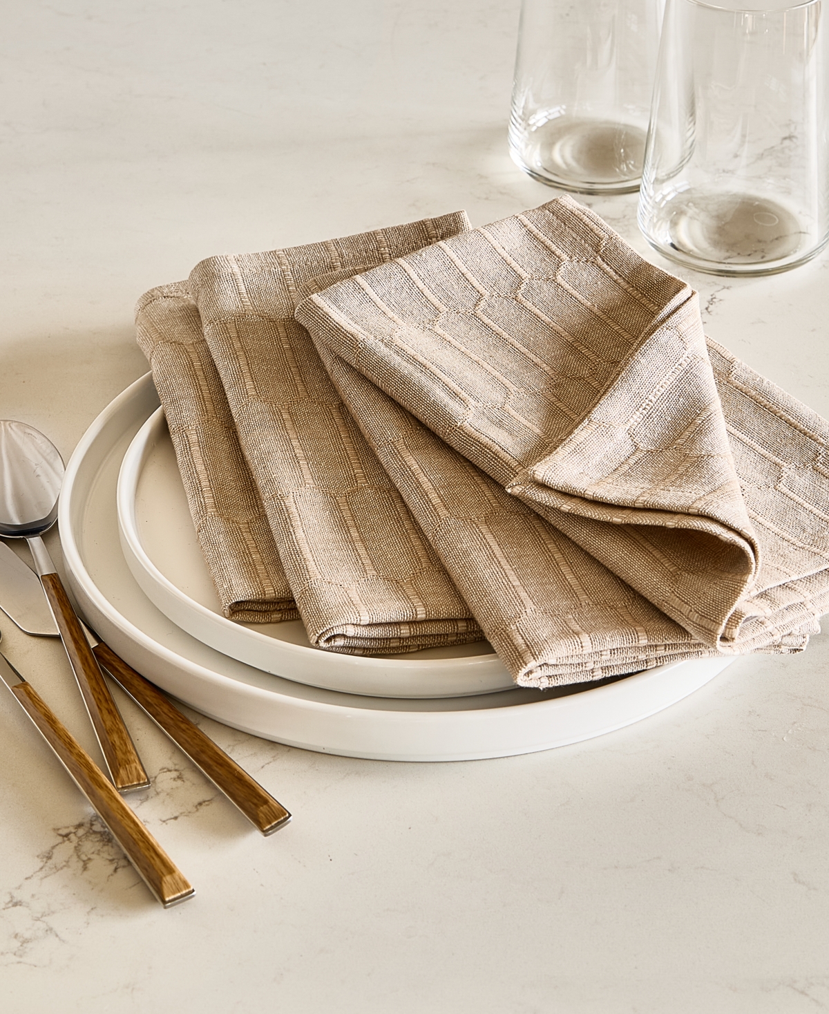 The Cellar Cotton Textured Napkins, Set of 4, Macy's Exclusive