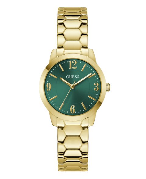 Женские часы GUESS Gold-Tone Stainless Steel, 34mm