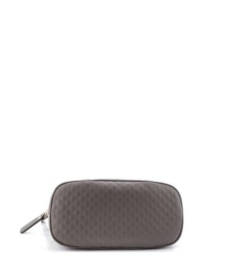 Mini Convertible Dome Satchel Microguccissima Leather