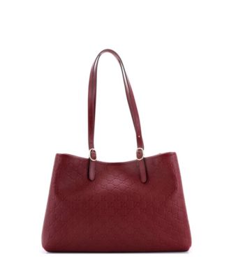 Large Emblem Tote Guccissima Leather