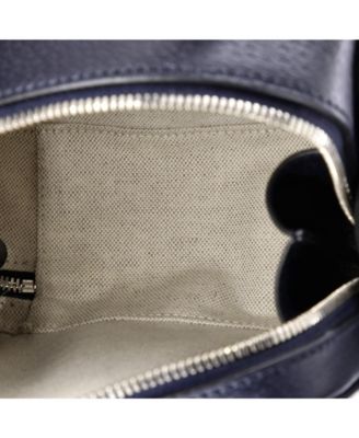 Mini Ophidia Zip Around Top Handle Bag GG Coated Canvas with Leather