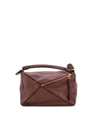 Large Puzzle Bag Leather