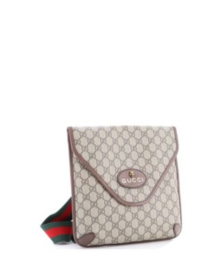 Medium Neo Vintage Envelope Messenger GG Coated Canvas