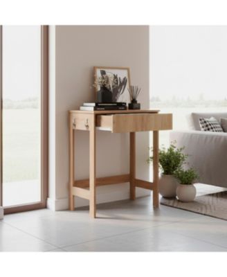 Yaak Desk, 1 Drawer, 4 Legs, Oak