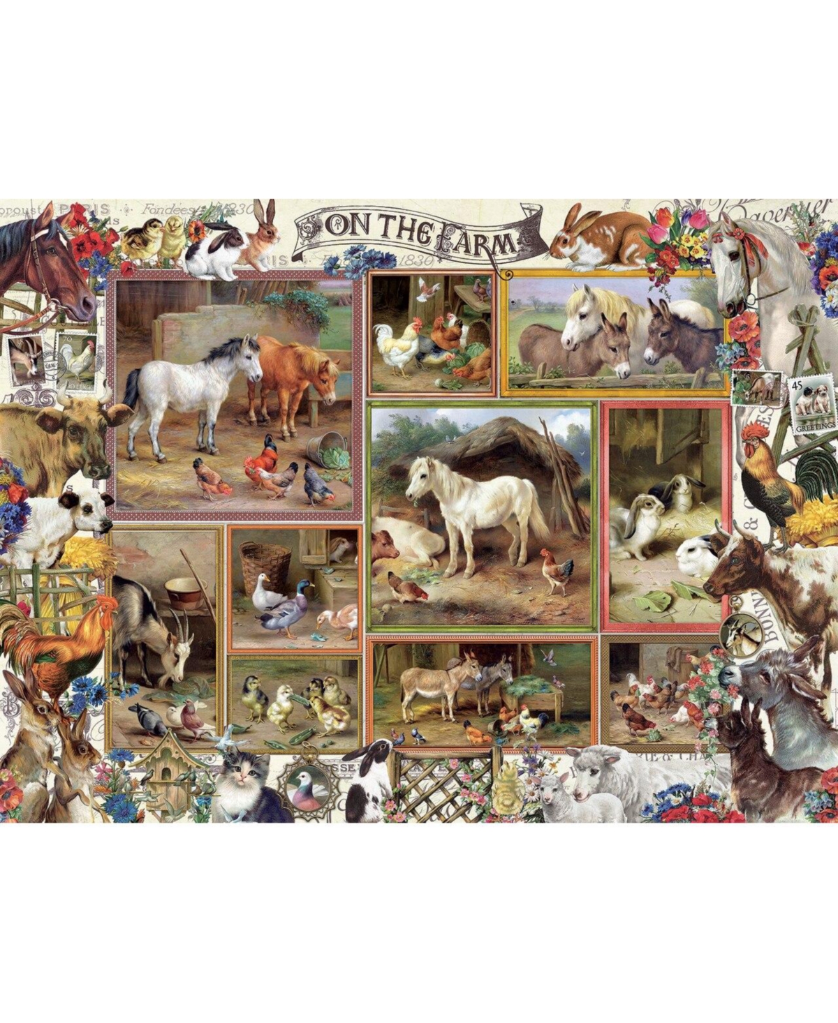 On the Farm 300 piece Jigsaw Puzzle for Adults