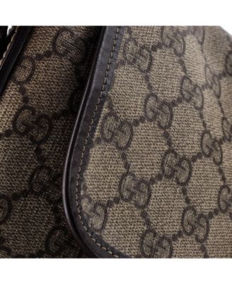 Small Flap Messenger GG Coated Canvas