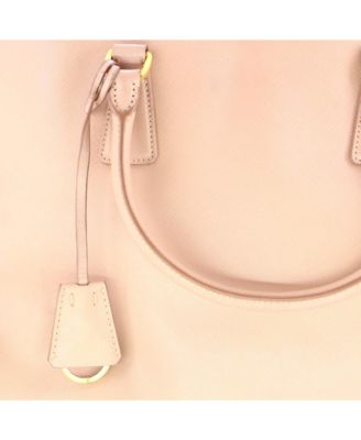 Medium Double Zip Lux Tote Saffiano Leather