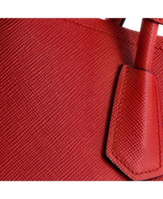 Medium Cuir Double Tote Saffiano Leather