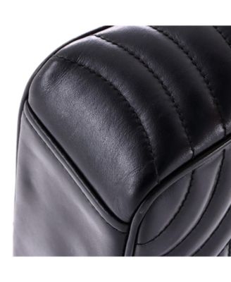 Small Camera Bag Diagramme Quilted Leather