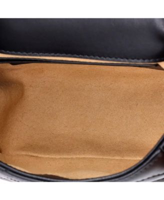 Mini GG Marmont Flap Belt Bag Matelasse Leather