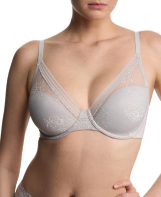 Women's Love Lace Full Coverage Plunge T-Shirt Bra