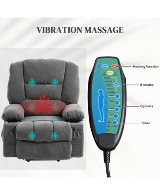 Power Lift Recliner Chair with Vibration Massage and Heat