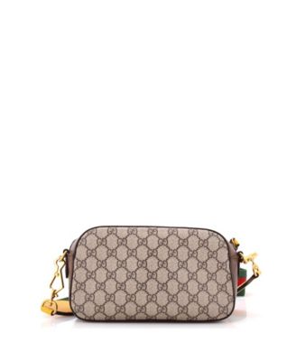 Neo Vintage Camera Messenger Bag GG Coated Canvas