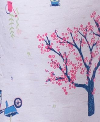 Women's Sleepwell Printed Knit Capri Pajama Pant Made with Temperature Regulating Technology