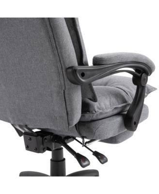 360degree(s) Swivel Executive Home Office Chair with Adjustable Height and Retractable Footrest