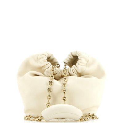 Small Squeeze Hobo Bag Leather