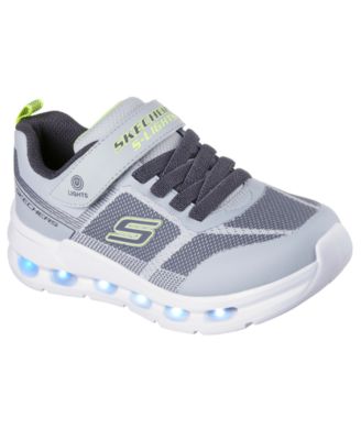 Little Kids S-Lights: Glide-Step Lights Light-Up Fastening Strap Casual Sneakers from Finish Line