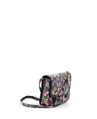 Small Messenger Bag Printed Leather