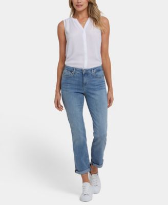 Women's Sheri Slim Ankle Roll-Cuff Jeans