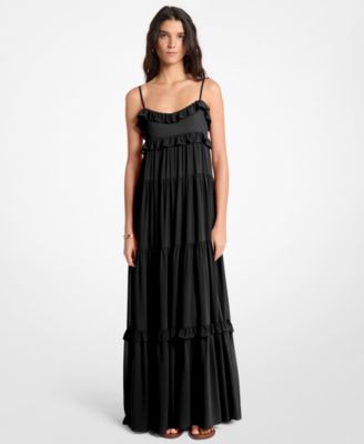 Women's Sleeveless Tiered Maxi Dress