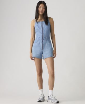 Women's T2 Square Neck Cotton Romper