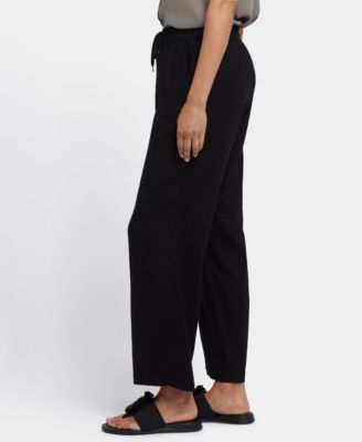 Petite Relaxed Drawstring Pull-On Pants 