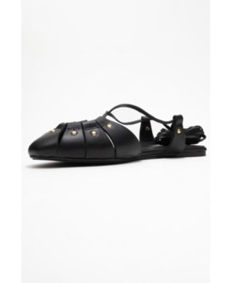 Women's Daria Leather Ankle Lace-Up Sandal