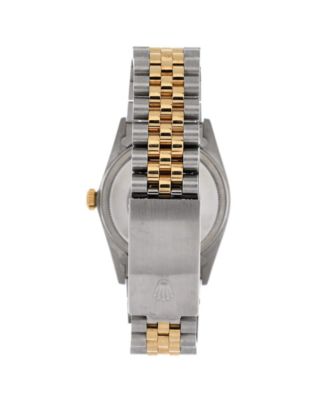 Oyster Perpetual Datejust Automatic Watch in Stainless Steel and Gold 36mm