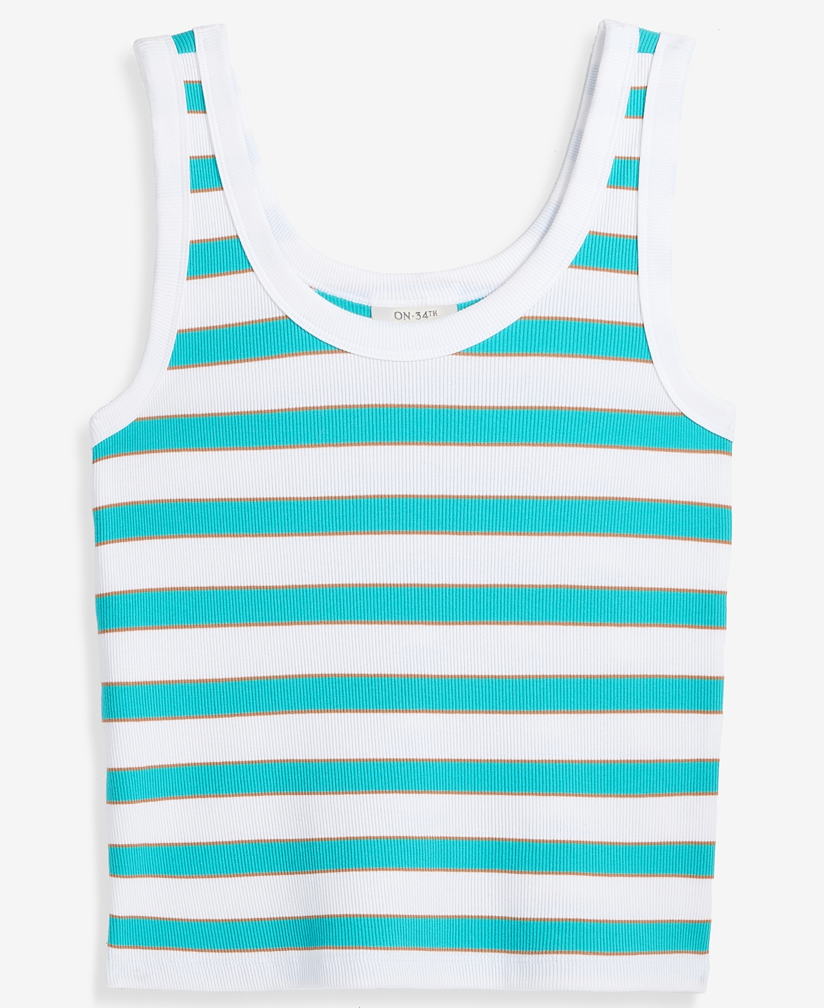 On 34th Women's Tonni Stripe Scoop-Neck Tank Top, Macy's Exclusive
